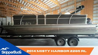 2014 Misty Harbor 2285 RL Pontoon Tour SkipperBuds [upl. by Philemol]