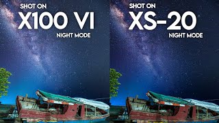 Fujifilm X100 VI VS Fujifilm XS20 Night Mode Camera Test [upl. by Ydnerb576]