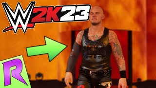 Baron Corbins Entrance With NEW THEME  WWE 2K23 [upl. by Hairakcaz107]