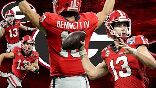 Stetson Bennett IV Highlights  Full Career Highlights  Georgia Bulldogs  QB  2019  2022 [upl. by Neumann]