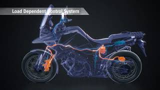 SUZUKI VSTROM 1050XT LOAD DEPENDENT CONTROL SYSTEM [upl. by Kiah998]