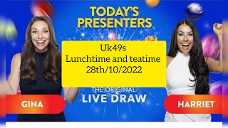 Lunchtime and teatime predictions for today 28th102023 [upl. by Vigor]