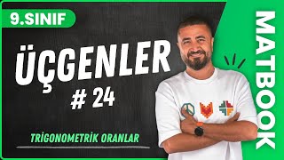 Trigonometrik Oranlar  Üçgenler 24  9SINIF MATEMATİK  2024 [upl. by Ateuqirne]