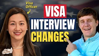 Big Questions amp Changes For US Visa Interviews [upl. by Os]