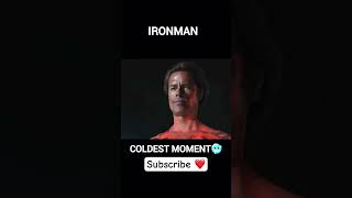 Iron man 🗿☠️marvel ironman4k ironman coldestmomentinmarvel mcu ironmanscene tonystark [upl. by Salema254]