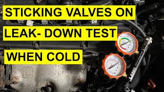 Sticking Valves Diagnosis With LeakDown Tester  Easy [upl. by Derf]