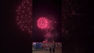 Great Yarmouth Beach Fireworks 2  070824 [upl. by Karylin]