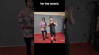 Can you Kick someone in a Sword Fight sword martialarts fencing [upl. by Dymoke]