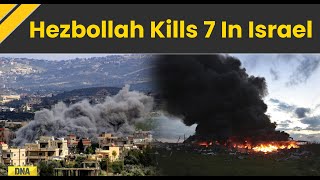 Hezbollah Attack Kills 7 In Israel IDF Retaliates To Avenge Attacks  LebanonIsrael Conflict [upl. by Eaver121]