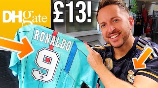 I Bought More FAKE Football Shirts off DH GATE [upl. by Chari]