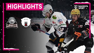 Löwen Frankfurt  Eisbären Berlin  PENNY DEL  MAGENTA SPORT [upl. by Ocsicnarf]