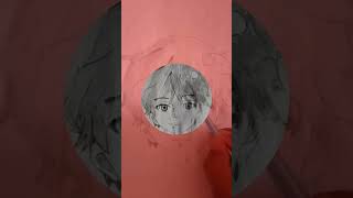 Anime boy drawing easy 💀 draw channel [upl. by Osher]