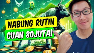 Nabung di Bitcoin PROFIT 80 JUTA Cuan Multibagger 120 ROI [upl. by Pytlik]