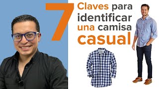 😏¿Cómo saber si una Camisa es Casual  ✅ 7 puntos clave que debes saber  3 Reglas de ELEGANCIA [upl. by Taka96]