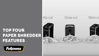 Choosing the Best Fellowes Paper Shredder Features [upl. by Venetia159]