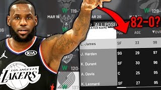 CAN TEAM LEBRON GO 820 NBA 2K19 [upl. by Bowrah]