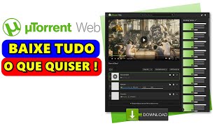 UTORRENT WEB  COMO FAZER DOWNLOAD PELO UTORRENT [upl. by Duffy978]