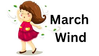 March Wind English rhymes 494 InFocus Entertainment Nursery rhymes [upl. by Soule]