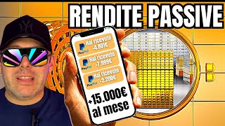 RENDITE PASSIVE con 0€ 🤑Ti insegno come fare [upl. by Renckens]