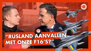 Mag Oekraïne Rusland aanvallen met ONZE F16s [upl. by Yrailih]