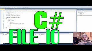 C Visual Studio FileHelpers Nuget package  Read Write Serialize Files [upl. by Nolra]