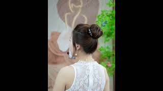 Simple n easy hairstyle for girls  easy party hairstyles for girls  hairstyle for girls [upl. by Selden]