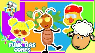 Funk Das Cores  Música Infantil  ToyFulKids [upl. by Ewnihc]