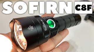 Sofirn C8F 3500 Lumens Tactical Flashlight Review [upl. by Salvador]