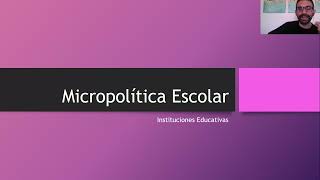 Micropolítica escolar  Stephen Ball [upl. by Joiner218]