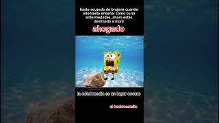 Voidmemes de Bob esponja 3 bobesponja miedo edadmedia [upl. by Arodoeht]