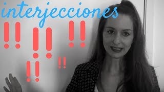 INTERJECCIONES EN ESPAÑOL interjecciones español espanhol [upl. by Eerased]