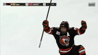 RITs Mallory Rushton Overtime Winner over Boston University [upl. by Oiziruam]