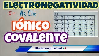 Electronegatividad de Pauling Tipos de Enlaces [upl. by Sower]