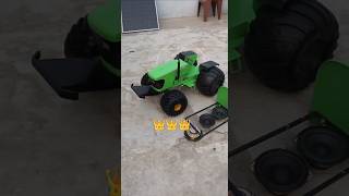 Making remote control tractor trolley 🚜👑motor speaker rkg [upl. by Anohs932]