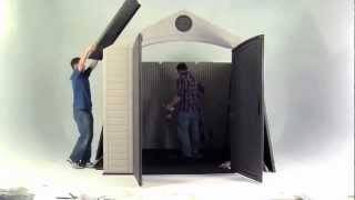 How To Assemble Your Lifetime Storage Shed [upl. by Luba]