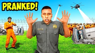 7 Ways to PRANK the PRISON GUARDS in GTA 5 [upl. by Elberta]