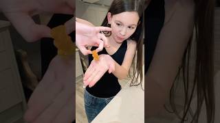 How to make GIANT FROZEN Gummy Bears 🍭 jonathanjoly daughter [upl. by Francklin876]