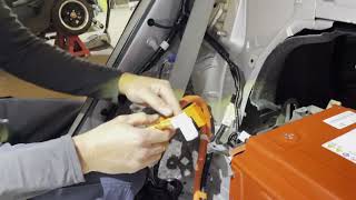 Toyota Camry Hybrid Battery Removal amp Reinstallation  2011  2016 [upl. by Cynera793]