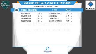 Round 5  Riverton Rostrata v Willetton  2nd Grade Two Day Match SMCA [upl. by Eedrahs]