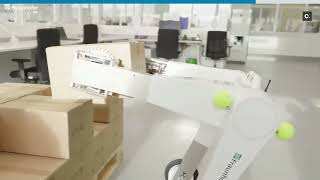 Evo robot for Logistics  Robot  Robotics  AI  Artificial intelligence Robot for Logistics [upl. by Krakow]