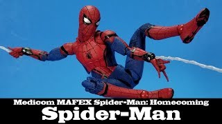 MAFEX SpiderMan Homecoming Medicom Review [upl. by Clarita288]