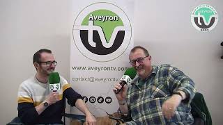 Interview Salon BD LIVRES Decazeville 2024 chez Aveyron TV [upl. by Wren]