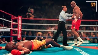 The Night George Foreman Regained the Heavyweight Title  Boxing Fight Zone [upl. by Bogart]