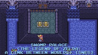 Swamp Palace The Legend of Zelda A Link Between Worlds 16bit SNES [upl. by Nyahs]