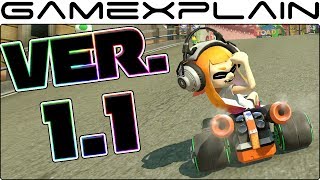 11 Update for Mario Kart 8 Deluxe Released Removes Offensive Inkling Girl Gesture w Comparison [upl. by Arsi]