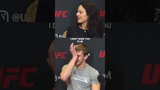 Arnold Allen wants to do WHAT to aliens LOL shorts ufc ufc304 [upl. by Yahsram]