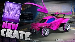 New DISSOLVER Mystery Decal Showcase Triumph Crate Showcase On Rocket League [upl. by Raddie]