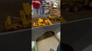 Powerful radio control bulldozer moves dirt at Cabin Fever Expo 2024 [upl. by Stacee357]