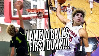 LaMelo Balls FIRST DUNK Starts CRAZY SEQUENCE Big Ballers vs Los Angeles Elite FULL HIGHLIGHTS [upl. by Adnola]