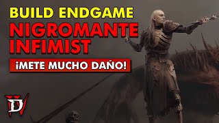 DIABLO 4  Destruye absolutamente TODO con esta BUILD DE NIGROMANTE INFIMIST [upl. by Yauqaj459]